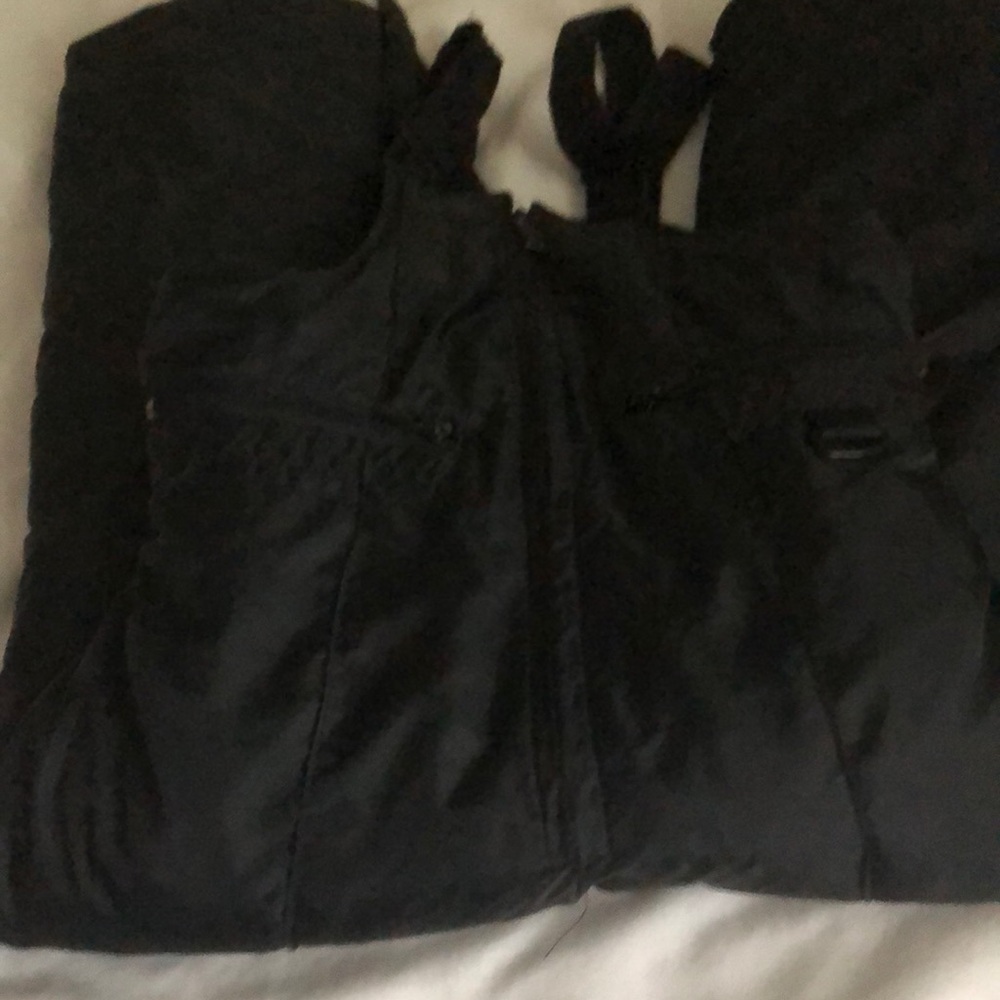 Girls Black Snowpants Size 5/6 M